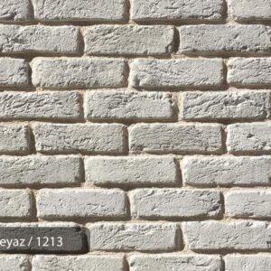 Barok Eskitme Tuğla - Beyaz