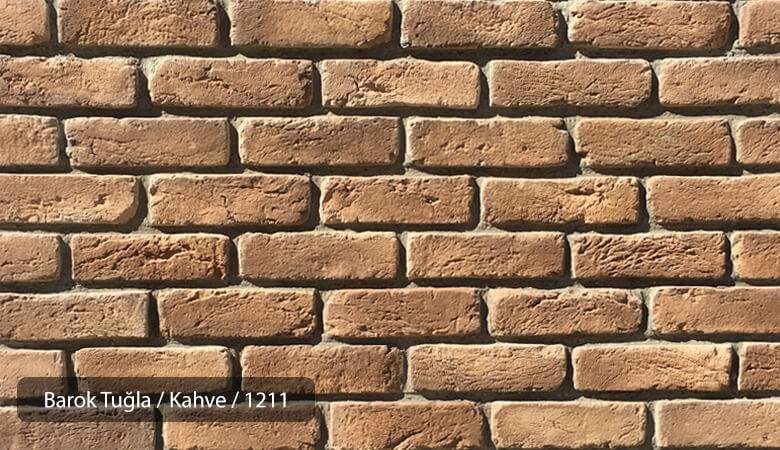 Barok Eskitme Tuğla - Kahve