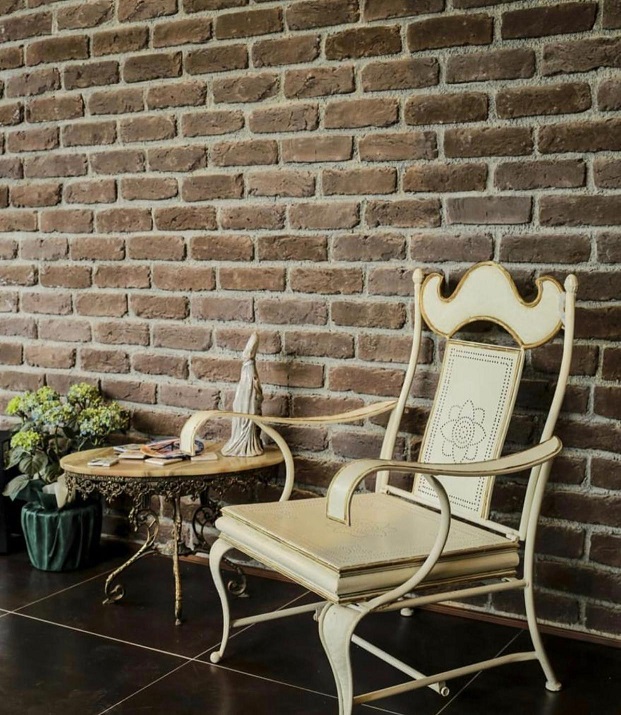 Barok Eskitme Tuğla - Kahve - Görsel 3